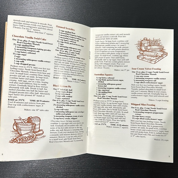Vintage Nestle Baking Cookbook - Picture 4 of 6